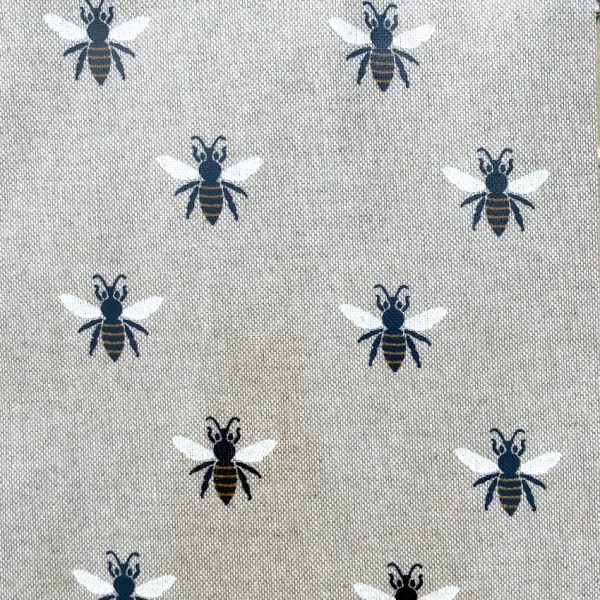 Bee Happy Oilcloth Tablecloth Main Image