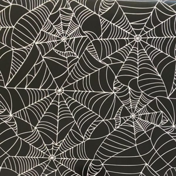 Halloween Tablecloth Spiders Web Pattern Main Image